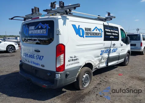 2017 Ford Transit-150 из США, поврежденный, VIN 1FTYE9ZM4HKB51180